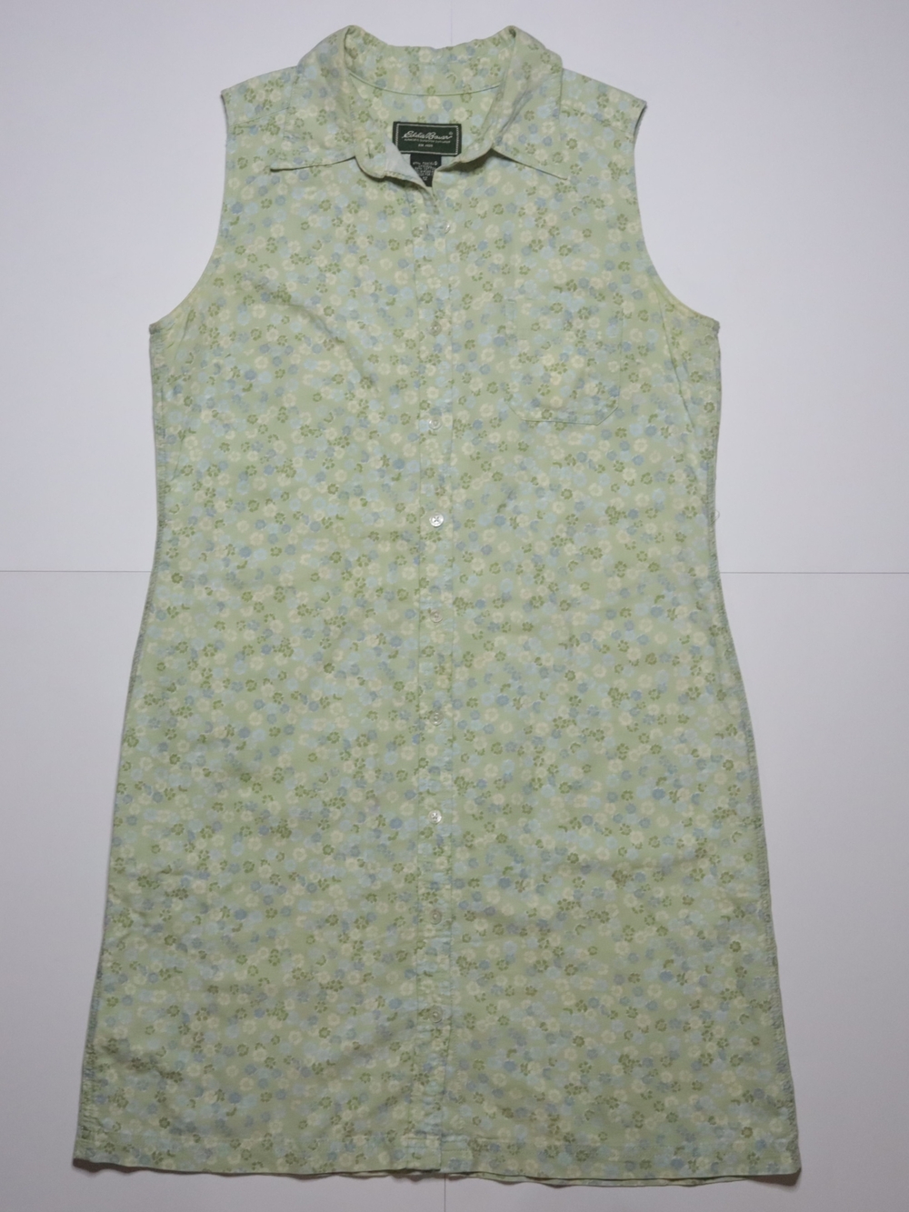 Eddie Bauer Sleeveless Shift Dress Women's Medium Floral